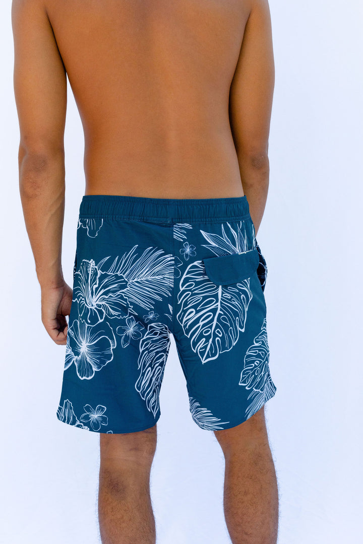 Saquarema Boardshort - Ocean White - Hang Loose