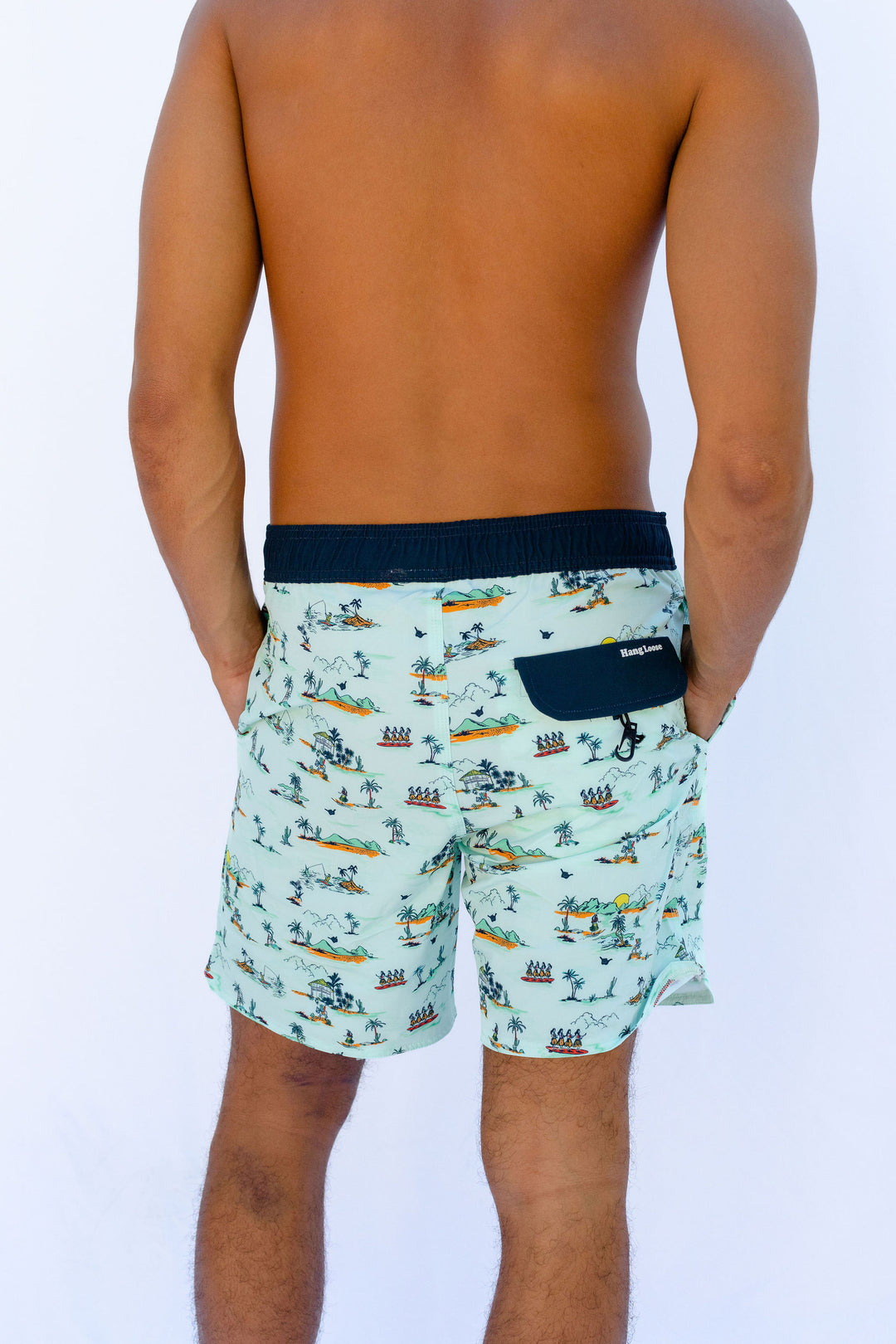 Share Aloha Boardshort  - Acqua