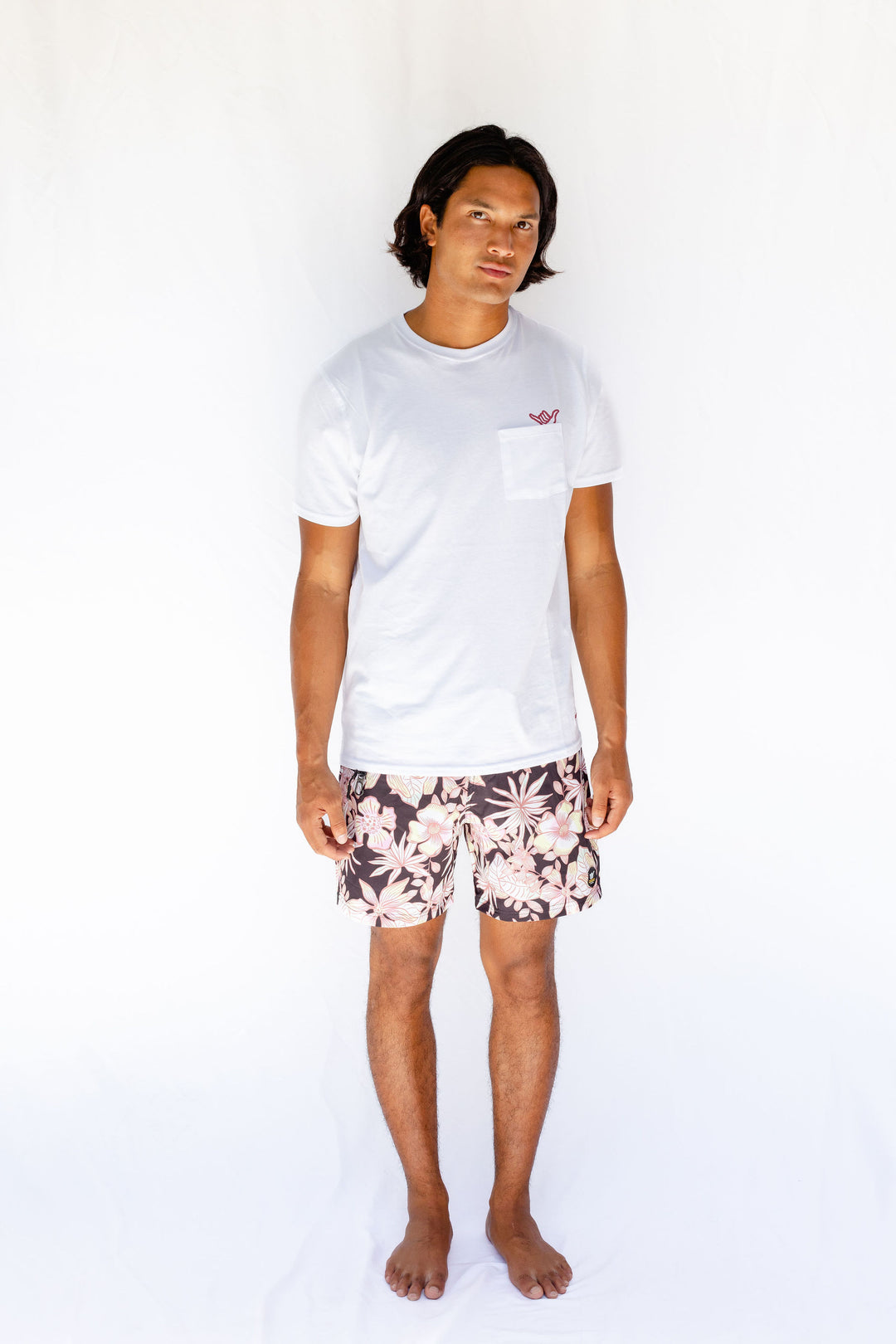 Prainha Boardshort  - Black - Hang Loose