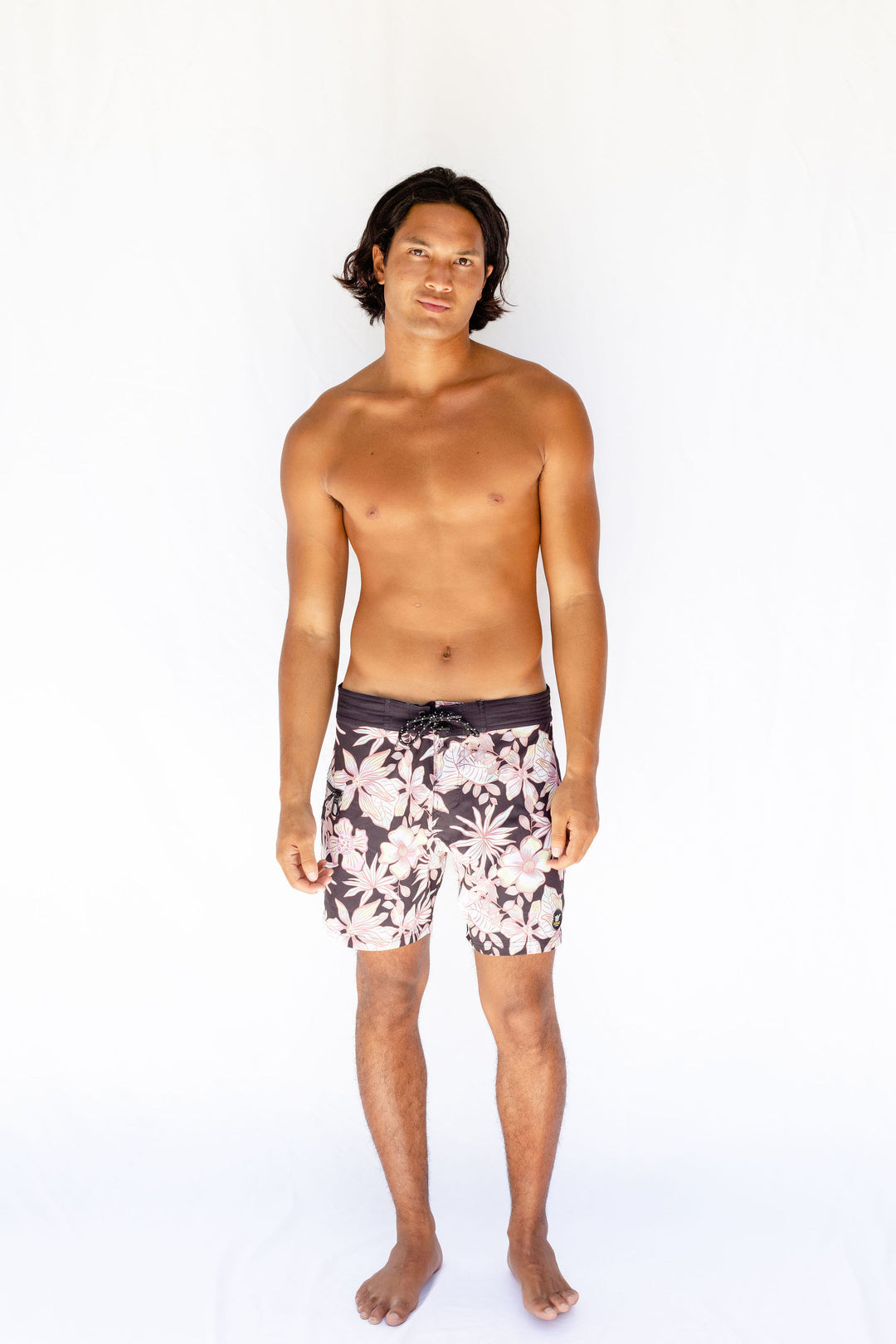 Prainha Boardshort  - Black - Hang Loose