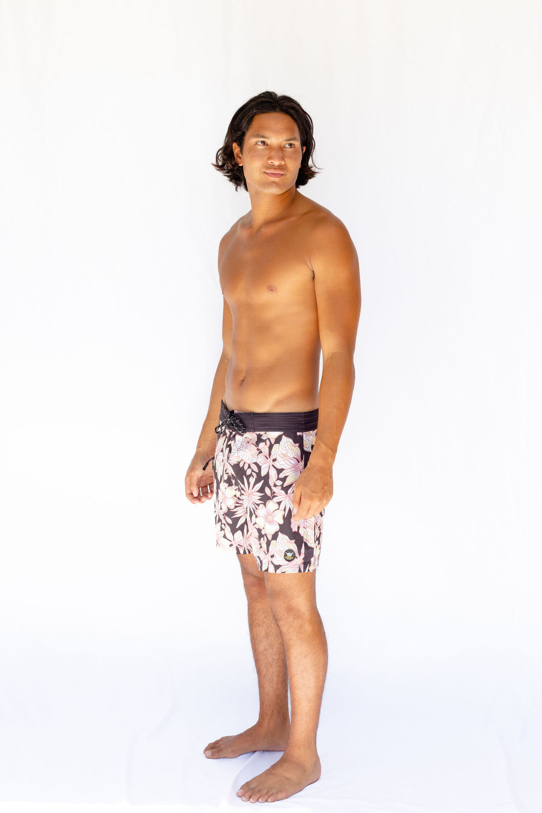 Prainha Boardshort  - Black - Hang Loose