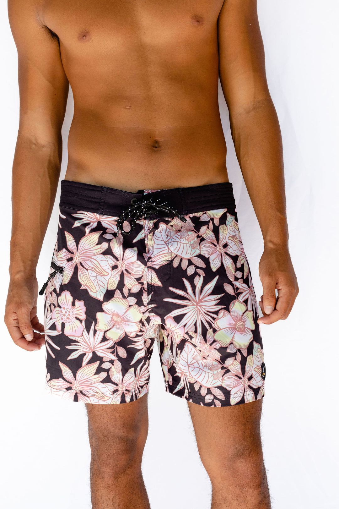 Prainha Boardshort  - Black - Hang Loose