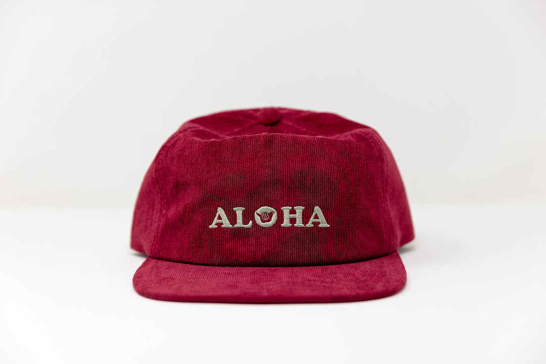 Aloha Cord Cap - Smoked Brick