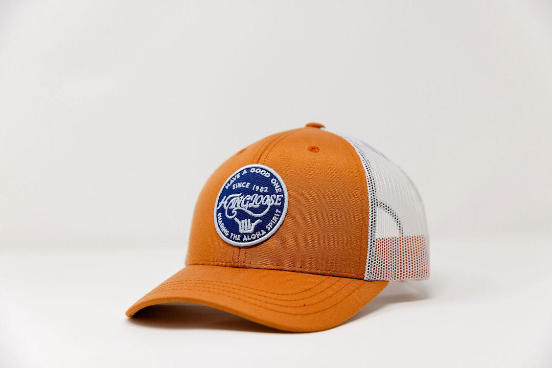 Rio Cap - Tangerine / Off White - Hang Loose