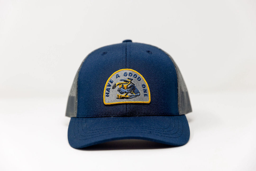 Pelikan Cap - Slate Blue / Grey - Hang Loose