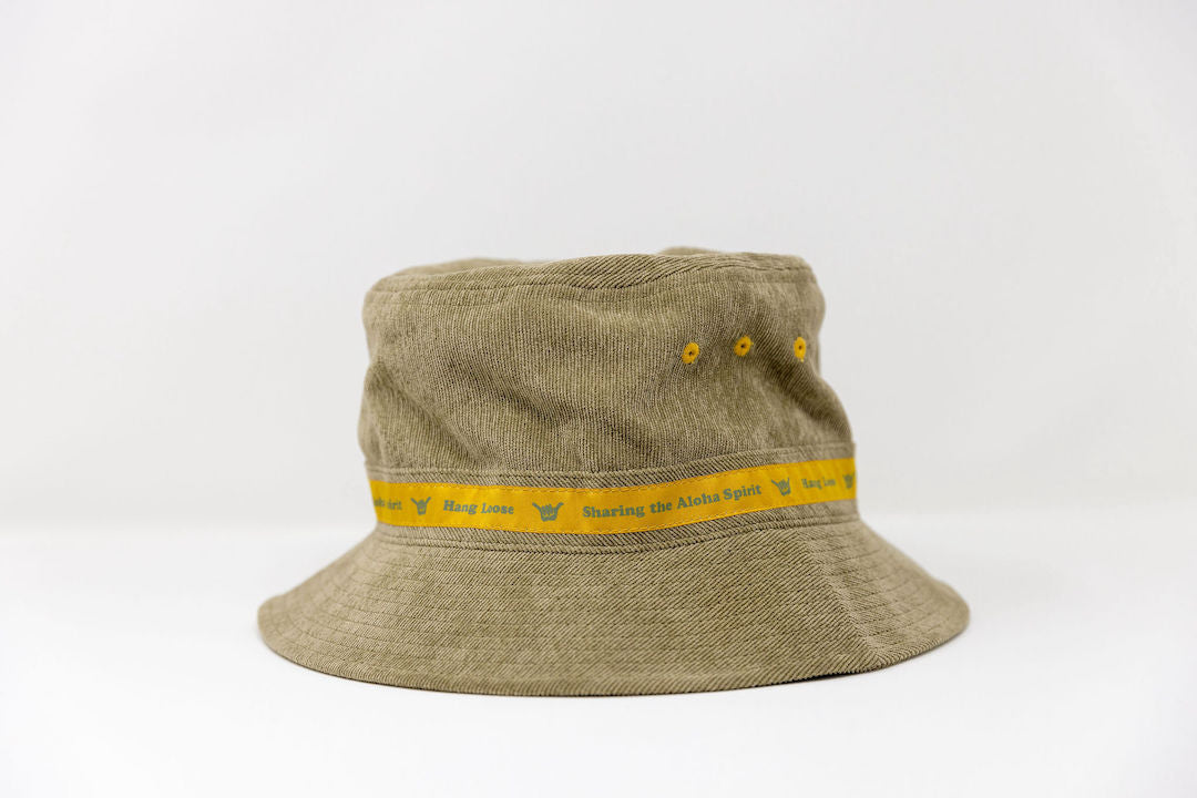 P Loose Cord Hat - Dry Green