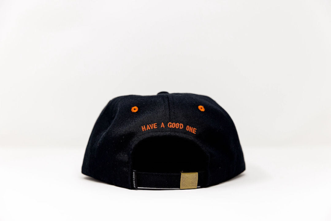 Loco Poly Cap - Black - Hang Loose