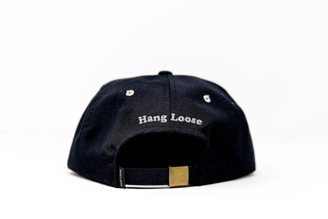 Shaka Poly Cap - Black - Hang Loose